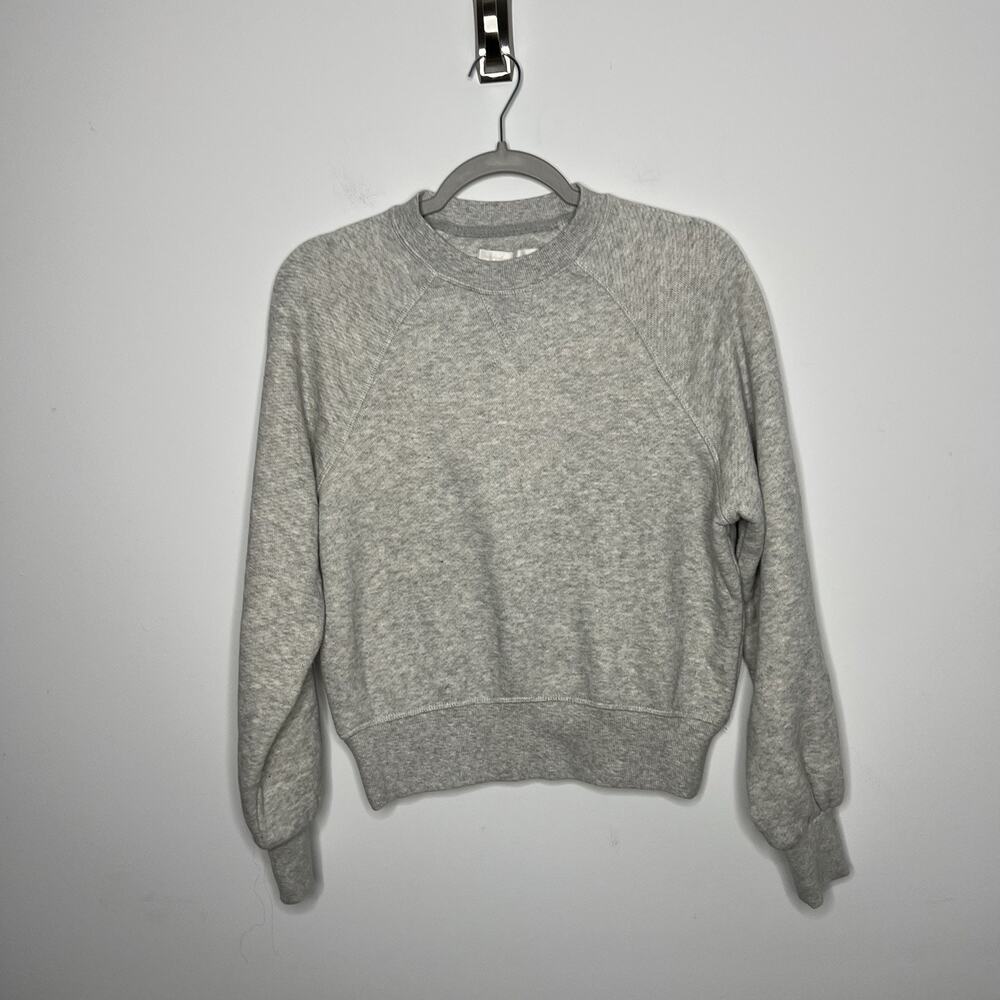 Spiritual Gangster Sweatshirt Womens Small‎ Gray Pullover Crew Neck Cotton Blend
